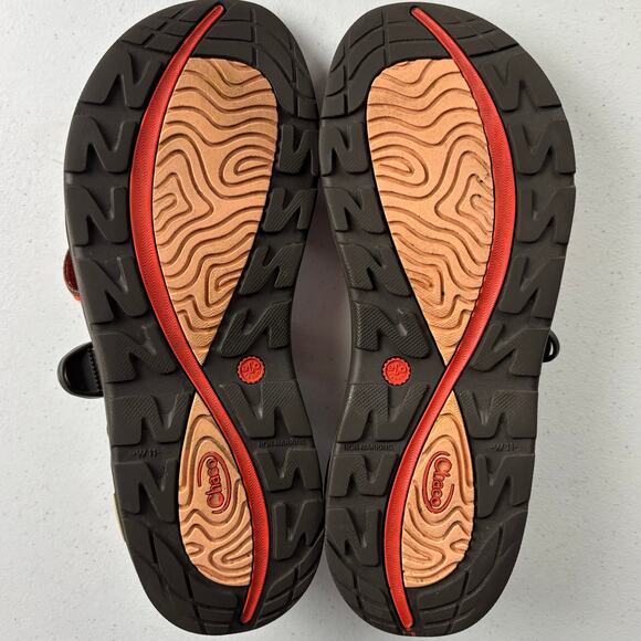 Chaco Women's Zvolv 2 Sport Sandal Blood Orange Size 11 - Picture 7 of 8